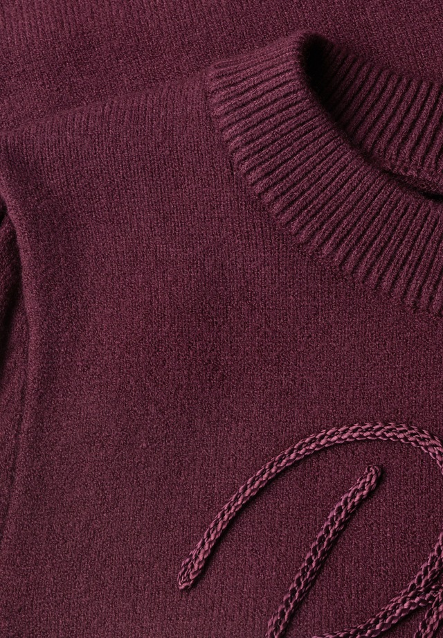 STREET ONE Rundhalspullover aus softem Materialmix
