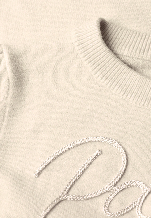 STREET ONE Rundhalspullover aus softem Materialmix