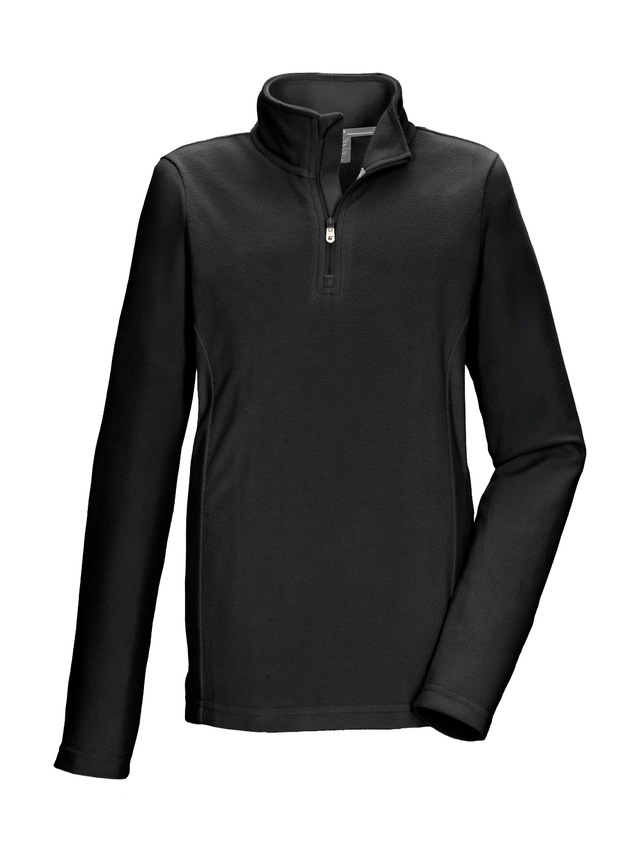 Killtec Fleeceshirt »KSW 138 GRLS FLC SHRT« Schnelltrocknendes Kids Fleeceshirt mit Kinnschutz-Reißverschluss