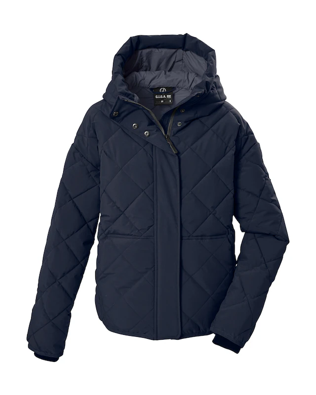 G.I.G.A. DX by killtec Steppjacke »GW 27 WMN QLTD JCKT« Wasserabweisende Damen Steppjacke mit regulierbarer Kapuze