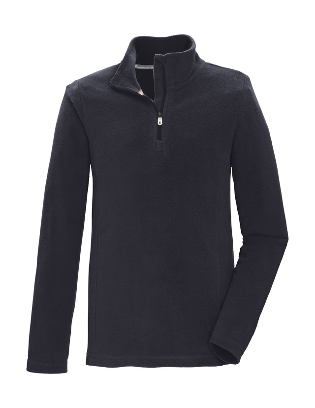 Killtec Fleeceshirt »KSW 139 BYS FLC SHRT« Schnelltrocknendes Fleeceshirt mit Kinnschutz-Reißverschluss