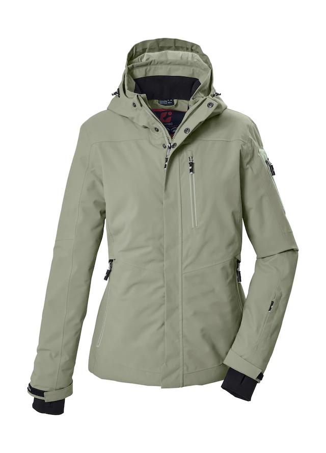 Killtec Skijacke »KSW 228 WMN SKI JCKT« Wind- und wasserdichte Skijacke mit regulierbarer Kapuze