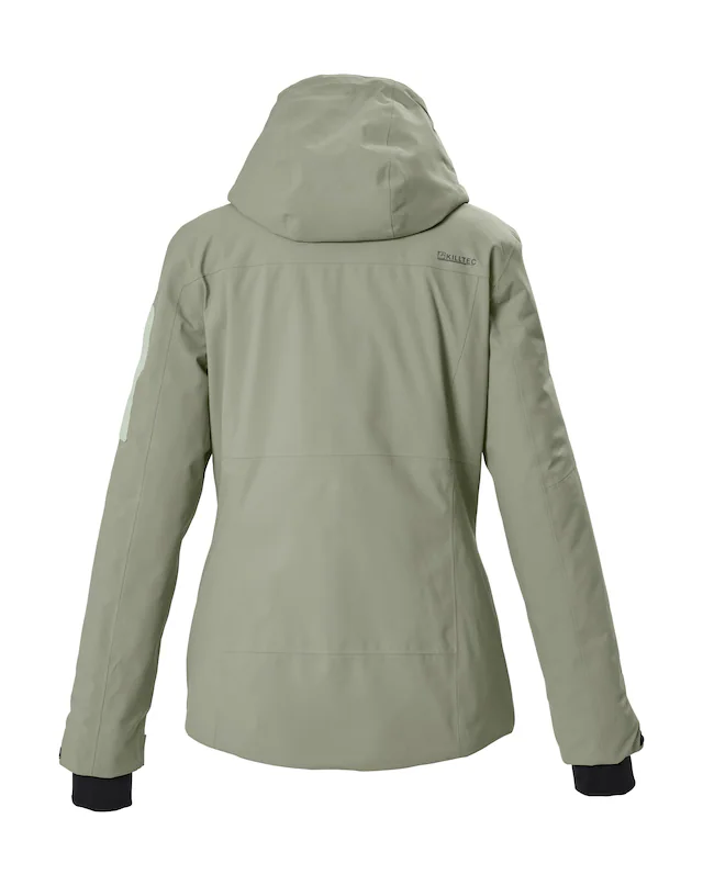 Killtec Skijacke »KSW 228 WMN SKI JCKT« Wind- und wasserdichte Skijacke mit regulierbarer Kapuze
