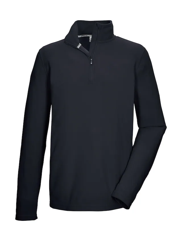 Killtec Fleeceshirt »KSW 100 MN FLC SHRT« Fleeceshirt mit Stehkragen, warm, Reißverschluss, Kinnschutz