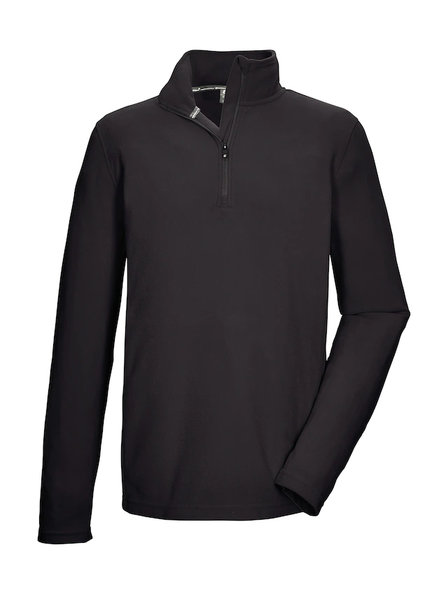 Killtec Fleeceshirt »KSW 100 MN FLC SHRT« Fleeceshirt mit Stehkragen, warm, Reißverschluss, Kinnschutz