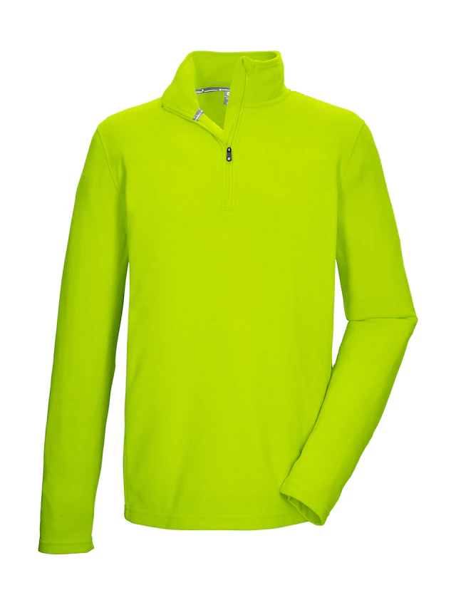 Killtec Fleeceshirt »KSW 100 MN FLC SHRT« Fleeceshirt mit Stehkragen, warm, Reißverschluss, Kinnschutz