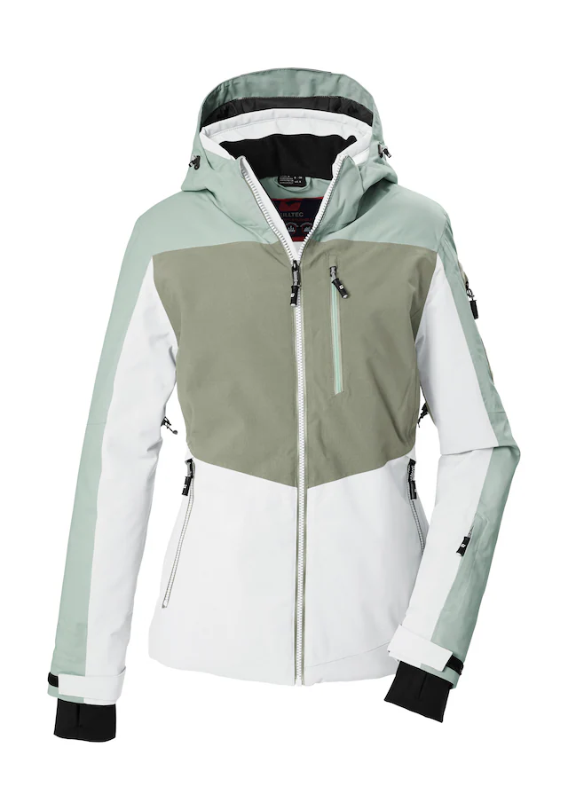 Killtec Skijacke »KSW 121 WMN SKI JCKT« Damen Skijacke: wasserdicht, atmungsaktiv, verschweißte Nähte