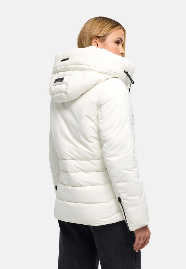 Navahoo Outdoorjacke »Waldengel XIV« mit Kapuze Damen Winter Steppjacke mit Kapuze und Kordelzug