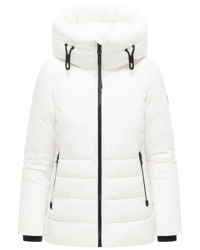 Navahoo Outdoorjacke »Waldengel XIV« mit Kapuze Damen Winter Steppjacke mit Kapuze und Kordelzug