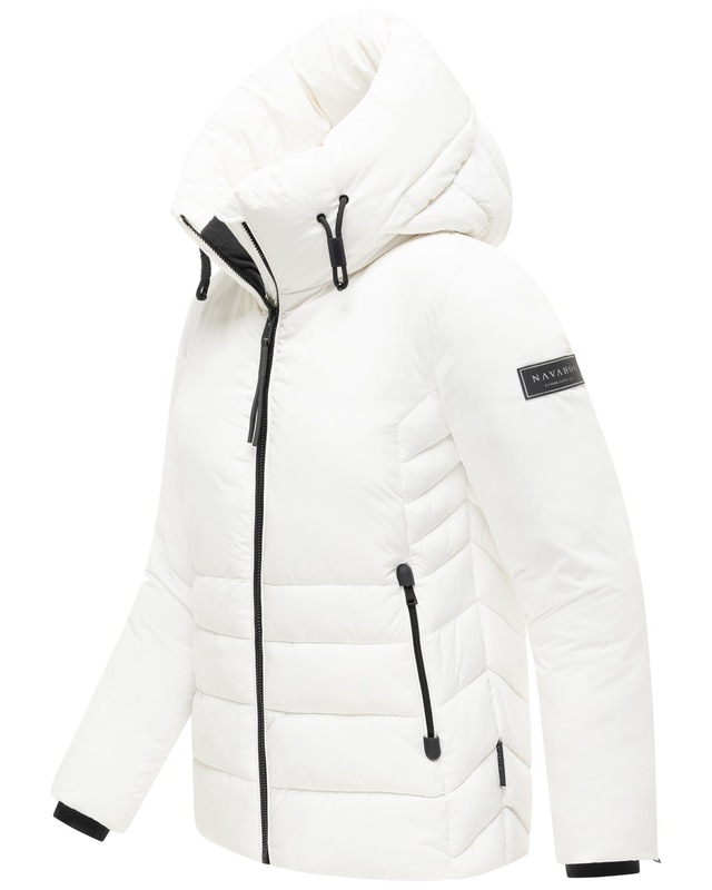 Navahoo Outdoorjacke »Waldengel XIV« mit Kapuze Damen Winter Steppjacke mit Kapuze und Kordelzug