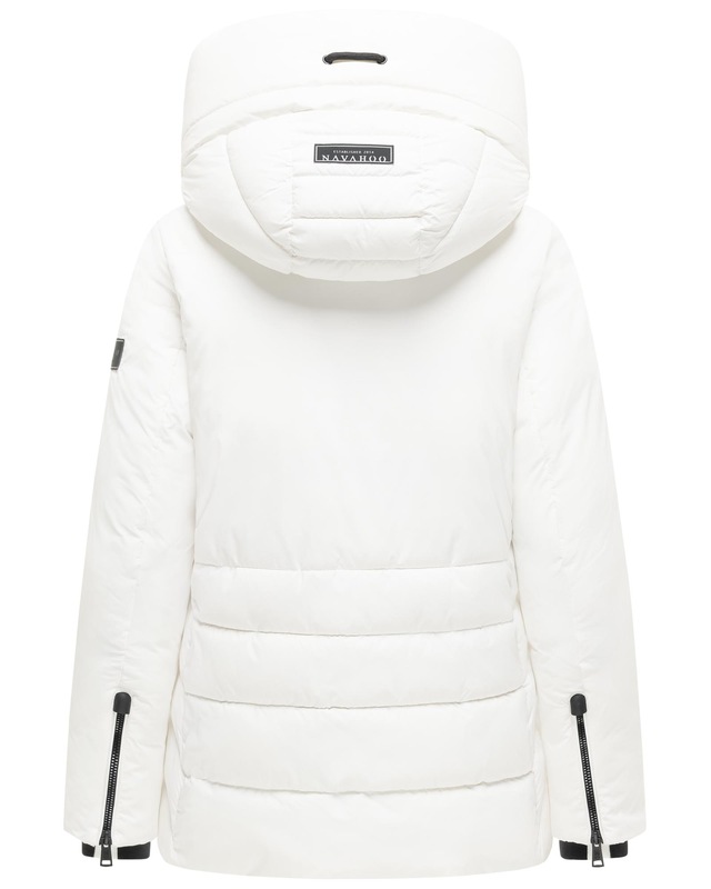 Navahoo Outdoorjacke »Waldengel XIV« mit Kapuze Damen Winter Steppjacke mit Kapuze und Kordelzug