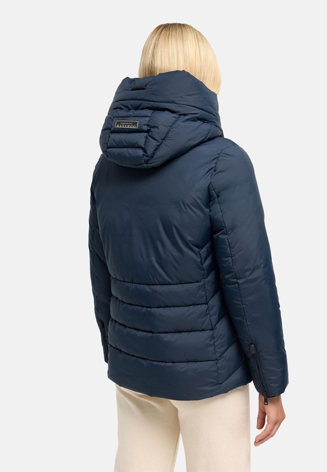 Navahoo Outdoorjacke »Waldengel XIV« mit Kapuze Damen Winter Steppjacke mit Kapuze und Kordelzug