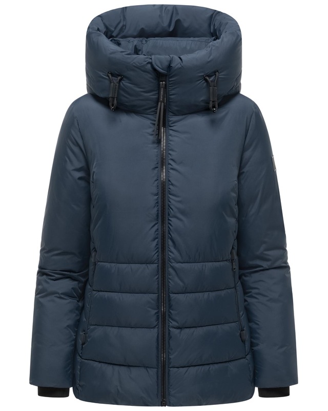 Navahoo Outdoorjacke »Waldengel XIV« mit Kapuze Damen Winter Steppjacke mit Kapuze und Kordelzug