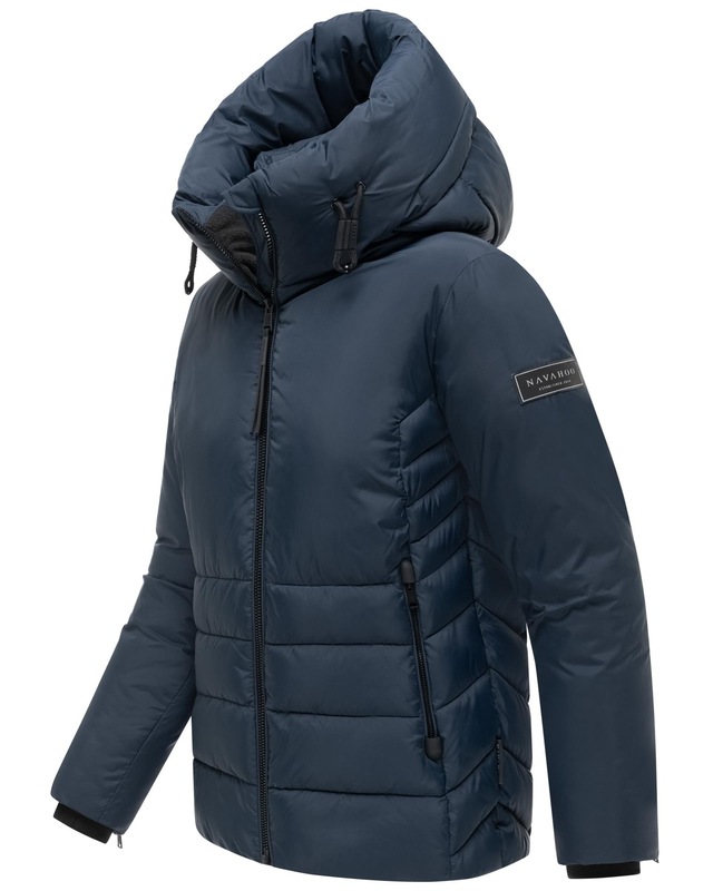 Navahoo Outdoorjacke »Waldengel XIV« mit Kapuze Damen Winter Steppjacke mit Kapuze und Kordelzug
