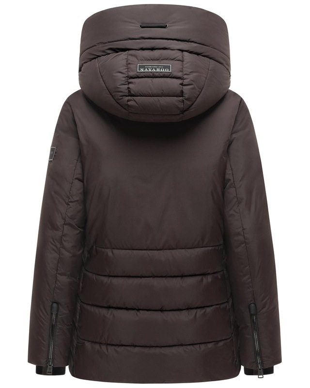 Navahoo Outdoorjacke »Waldengel XIV« mit Kapuze Damen Winter Steppjacke mit Kapuze und Kordelzug