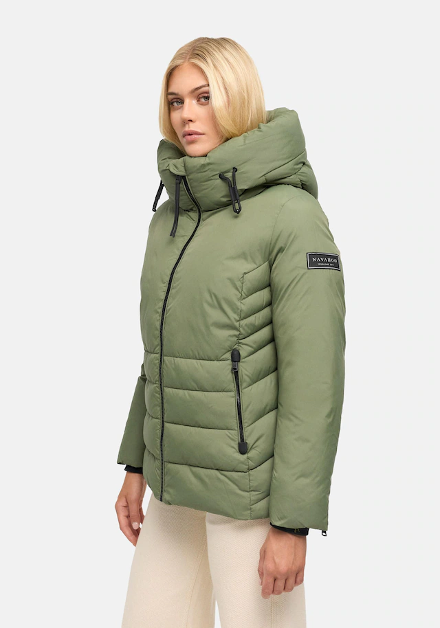 Navahoo Outdoorjacke »Waldengel XIV« mit Kapuze Damen Winter Steppjacke mit Kapuze und Kordelzug
