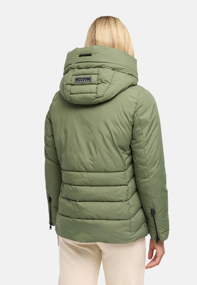 Navahoo Outdoorjacke »Waldengel XIV« mit Kapuze Damen Winter Steppjacke mit Kapuze und Kordelzug
