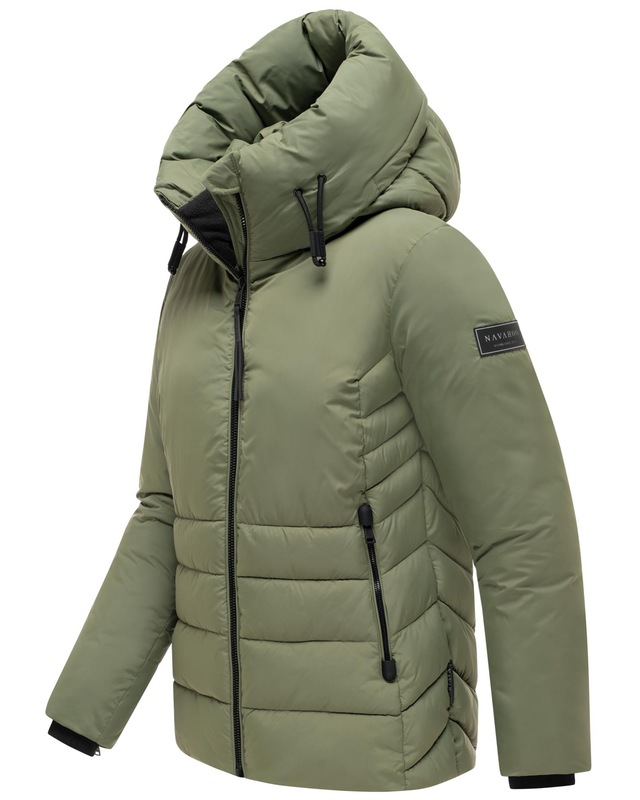 Navahoo Outdoorjacke »Waldengel XIV« mit Kapuze Damen Winter Steppjacke mit Kapuze und Kordelzug