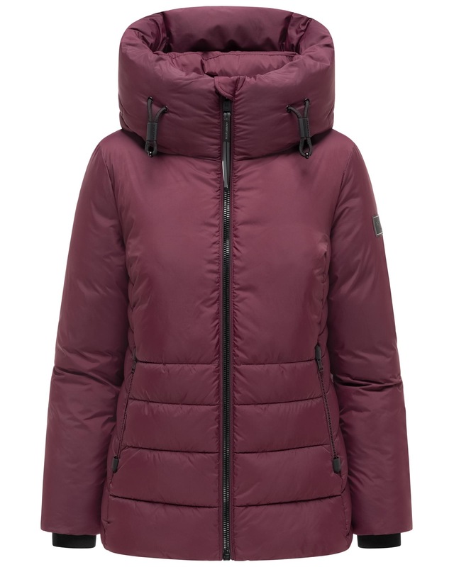 Navahoo Outdoorjacke »Waldengel XIV« mit Kapuze Damen Winter Steppjacke mit Kapuze und Kordelzug