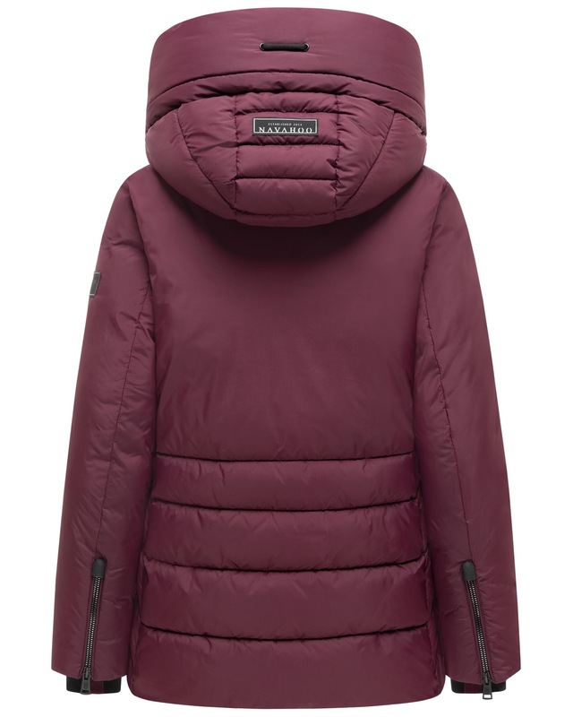 Navahoo Outdoorjacke »Waldengel XIV« mit Kapuze Damen Winter Steppjacke mit Kapuze und Kordelzug