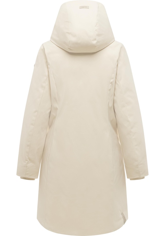 Ragwear Kurzmantel »Pavleen Y« Griffiger Damen Mantel mit hohem Kragen