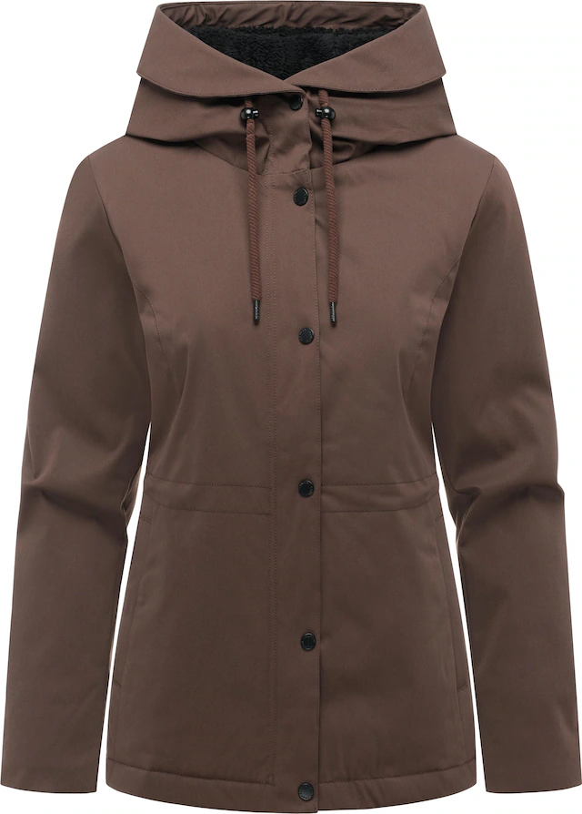 Ragwear Outdoorjacke »Padmini B Y« mit Kapuze Wasserdichte Übergangsjacke mit Taillenzugkordel
