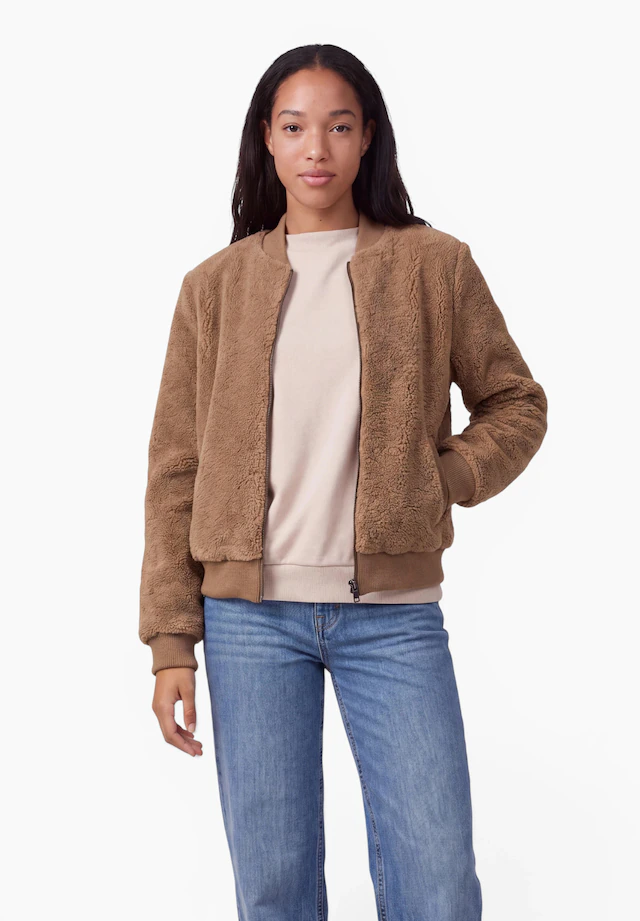 STREET ONE STUDIO Blouson ohne Kapuze in Unifarbe