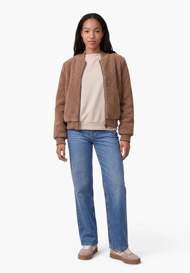 STREET ONE STUDIO Blouson ohne Kapuze in Unifarbe