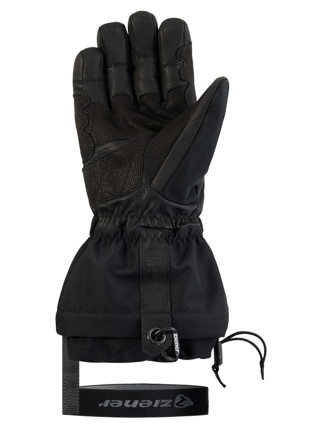 Ziener Skihandschuhe »CEVEDALE-Z AQUASHIELD® PrimaLoft®« wasserdicht, winddicht, warm, taktile Lederinnenhand, lange Stulpe