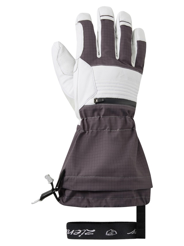 Ziener Skihandschuhe »CEVEDALE-Z AQUASHIELD® PrimaLoft®« wasserdicht, winddicht, warm, taktile Lederinnenhand, lange Stulpe