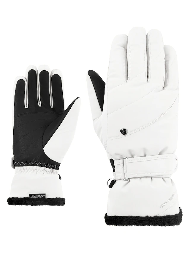 Ziener Skihandschuhe »KEAKA-Z AQUASHIELD® PrimaLoft® DAMEN« wasserdicht, winddicht, atmungsaktiv, extra warm, Plüschfutter