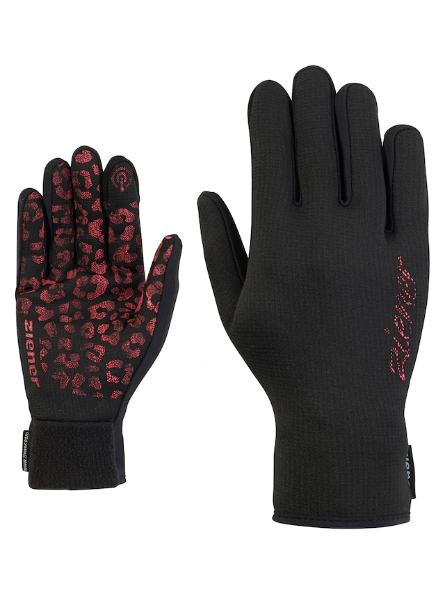 Ziener Multisporthandschuhe »ICKOSO-Z TOUCH« warm, TOUCH-Funktion, bedruckte Innenhand
