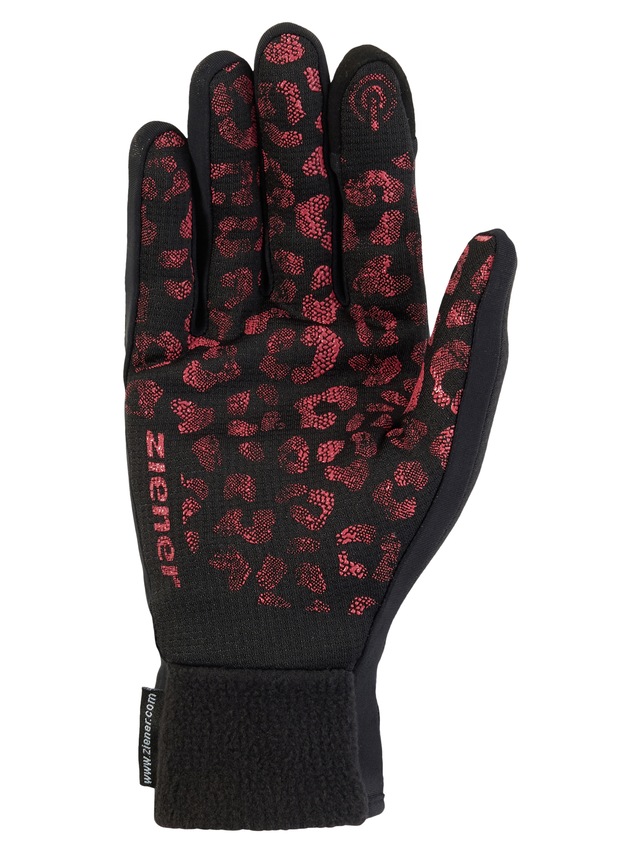 Ziener Multisporthandschuhe »ICKOSO-Z TOUCH« warm, TOUCH-Funktion, bedruckte Innenhand