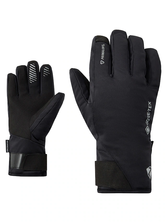 Ziener Fahrradhandschuhe »DIKS-Z GORE‑TEX® GORE‑TEX plus warm + TOUCH« wasserdicht, windicht, atmungsaktiv, extra warm durch Primaloft®