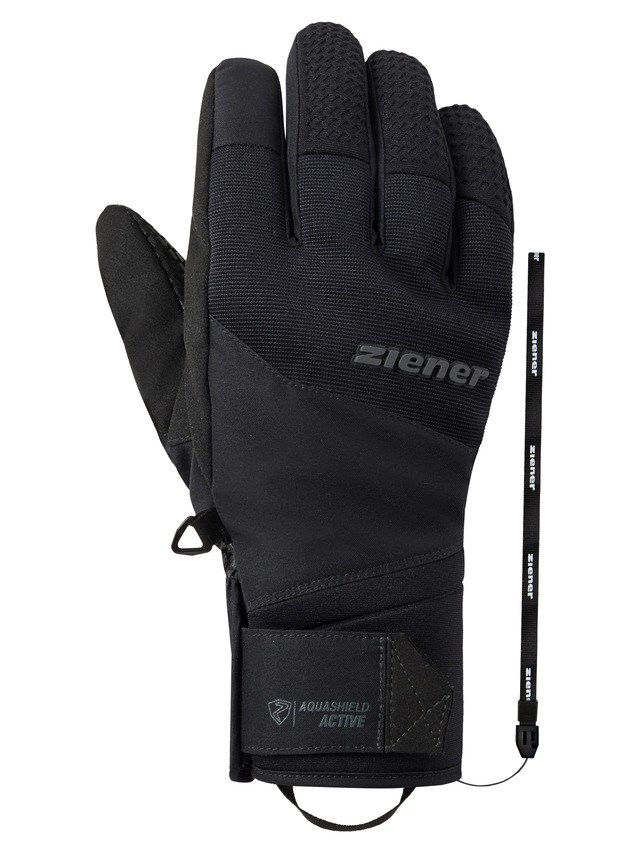 Ziener Skihandschuhe »GASTIUS-Z AQUASHIELD® lavalan®« wasserdicht, winddicht, atmungsaktiv, Wollwattierung