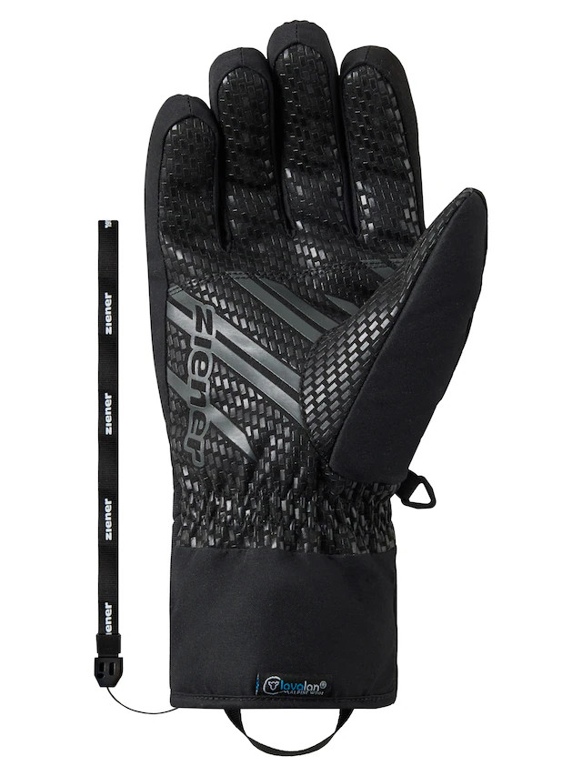 Ziener Skihandschuhe »GASTIUS-Z AQUASHIELD® lavalan®« wasserdicht, winddicht, atmungsaktiv, Wollwattierung