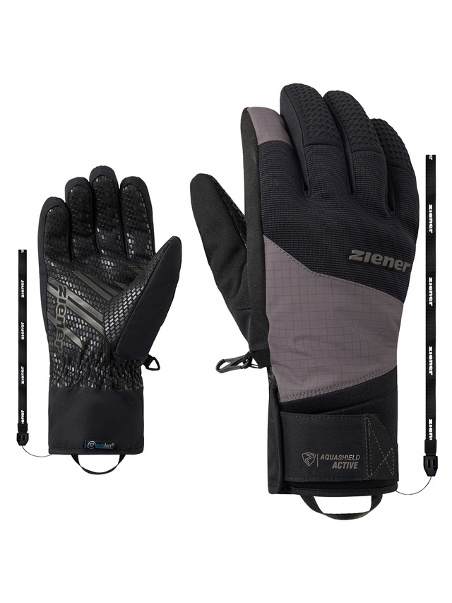 Ziener Skihandschuhe »GASTIUS-Z AQUASHIELD® lavalan®« wasserdicht, winddicht, atmungsaktiv, Wollwattierung