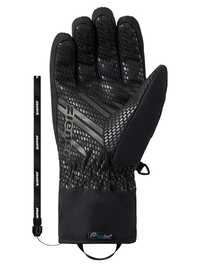 Ziener Skihandschuhe »GASTIUS-Z AQUASHIELD® lavalan®« wasserdicht, winddicht, atmungsaktiv, Wollwattierung