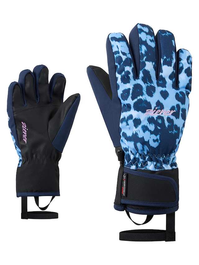 Ziener Skihandschuhe »LAXI-Z AQUASHIELD® PrimaLoft® MÄDCHEN« wasserdicht, winddicht, atmungsaktiv, extra warm durch PrimaLoft®