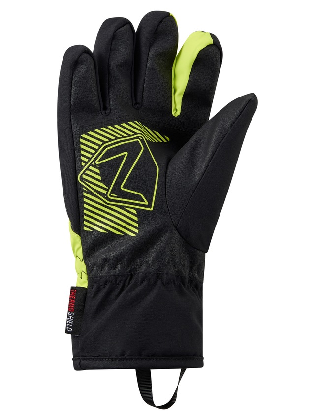 Ziener Skihandschuhe »LUUKI-Z AQUASHIELD® JUNIOR« wasserdicht, winddicht, atmungsaktiv, warmes Fleece Futter