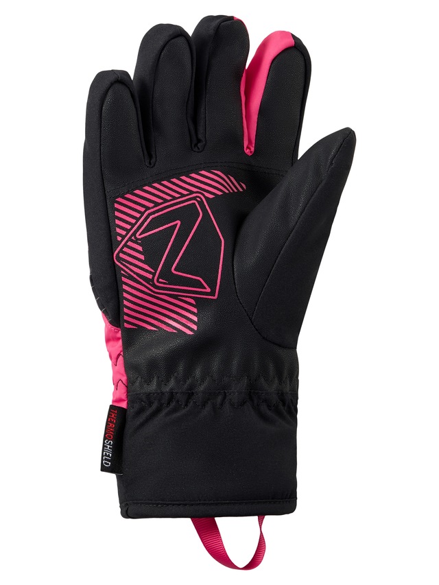 Ziener Skihandschuhe »LUUKI-Z AQUASHIELD® JUNIOR« wasserdicht, winddicht, atmungsaktiv, warmes Fleece Futter