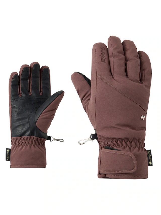 Ziener Skihandschuhe »KATYMY-Z GORE‑TEX® DAMEN« wasserdicht, winddicht, atmungsaktiv, wärmendes Plüschfutter