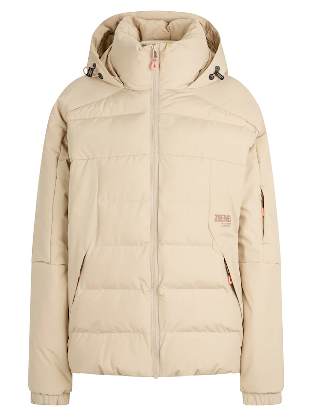 Ziener Skijacke »ROSVALDI-Z AQUASHIELD® DAMEN« wasser- u. winddicht, atmungsaktiv, warm durch synthetische Daune