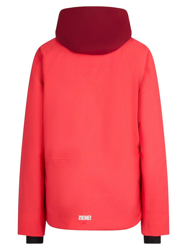 Ziener Skijacke »RAFINA-Z AQUASHIELD® DAMEN« wasser- u. winddicht, atmungsaktiv, unwattiert, Innenfutter aus Wolle