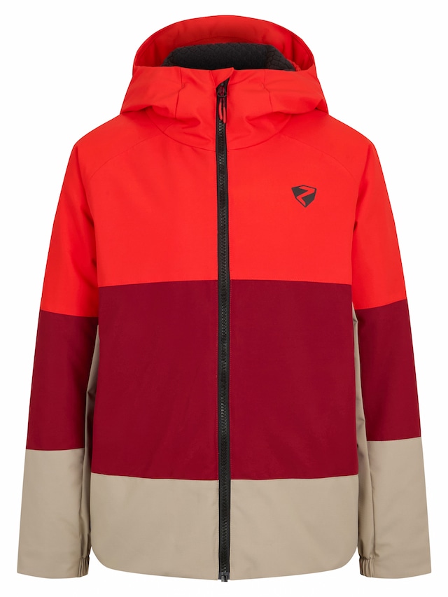 Ziener Skijacke »ARTIKO-Z AQUASHIELD® JUNIOR« wasser- u. winddicht, atmungsaktiv, warm, reflektierende Elemente