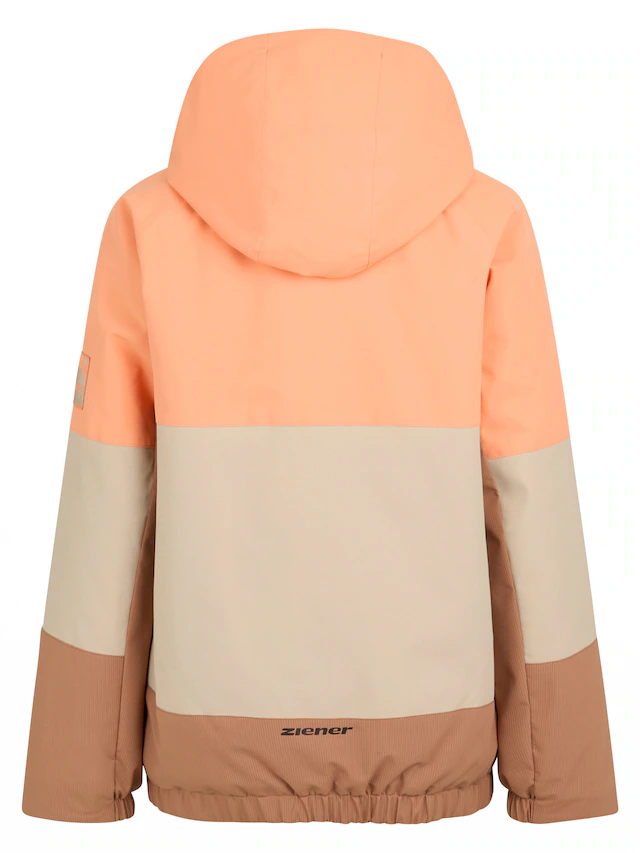 Ziener Skijacke »ARTIKO-Z AQUASHIELD® JUNIOR« wasser- u. winddicht, atmungsaktiv, warm, reflektierende Elemente