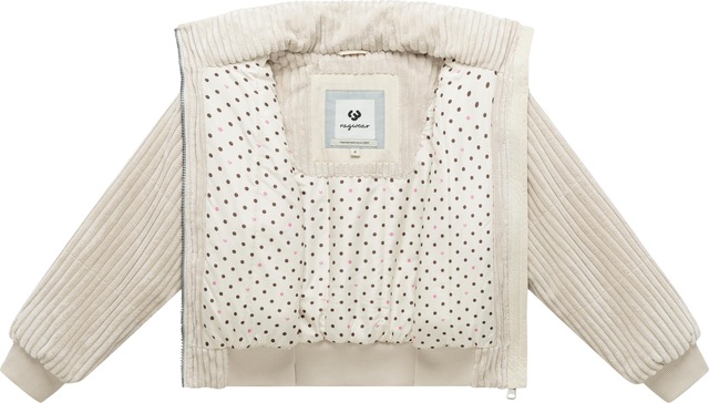 Ragwear Cordjacke »Tillie Cordy Y« ohne Kapuze Warme Damen Kordjacke mit Stehkragen