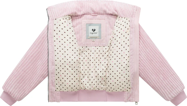 Ragwear Cordjacke »Tillie Cordy Y« ohne Kapuze Warme Damen Kordjacke mit Stehkragen