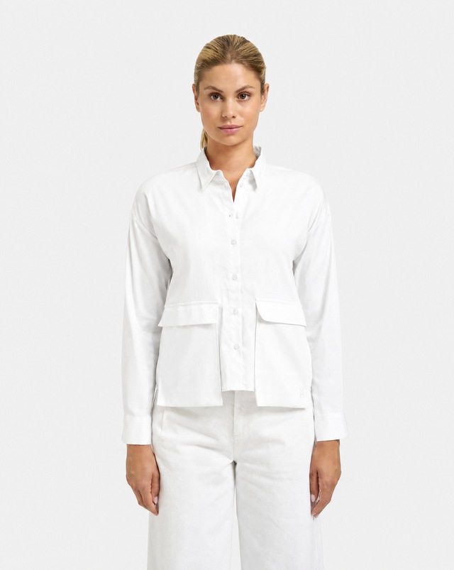 Smith & Soul Kurzarmbluse mit Baumwolle