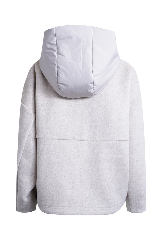 Smith & Soul Outdoorjacke mit Kapuze mit zwei Reißverschlüssen seitlich am Saum